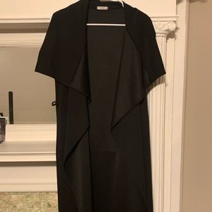 Black floor length blazer